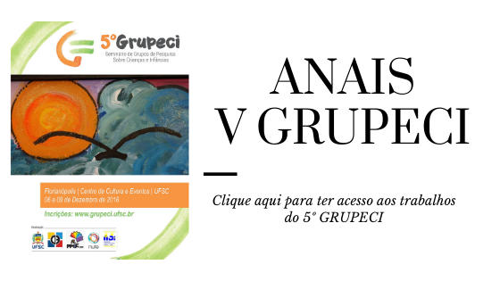 Anais V GRUPECI Anais V GRUPECI